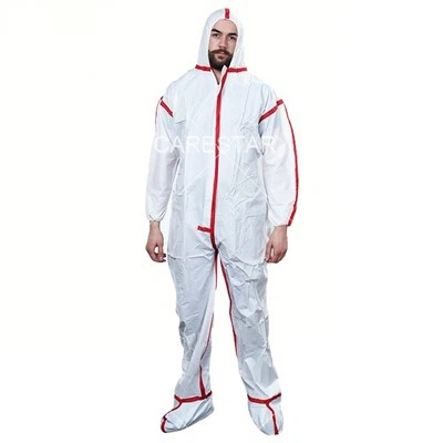 후드가있는 일회용복